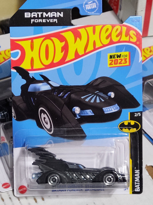 Hot Wheels #055 Batman Forever Batmobile BLISTER CRACKED (Loc O)