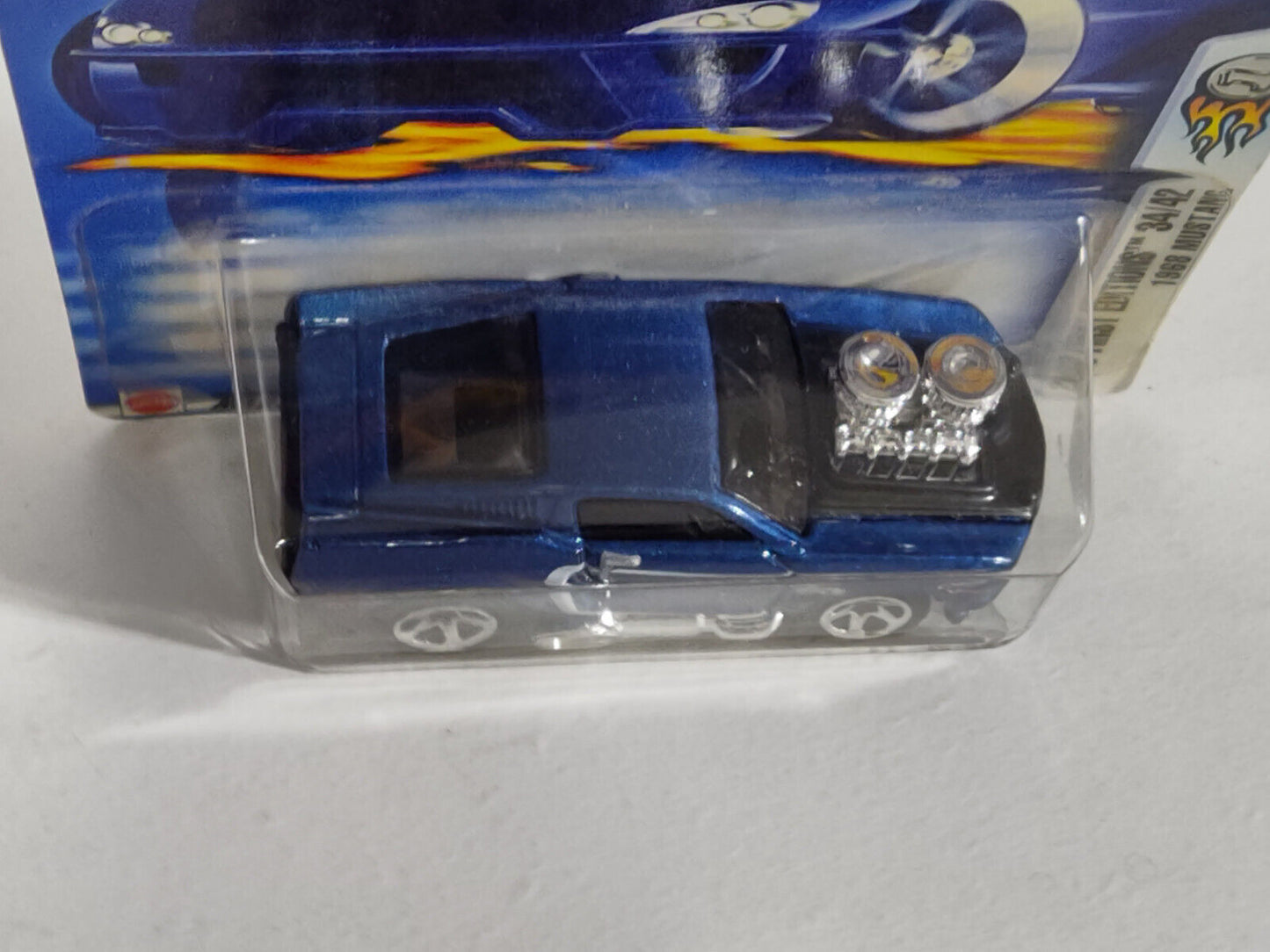 Hot Wheels 2003 First Edition #34 1968 Ford Mustang UPPER RH TAB BENT (Loc U)