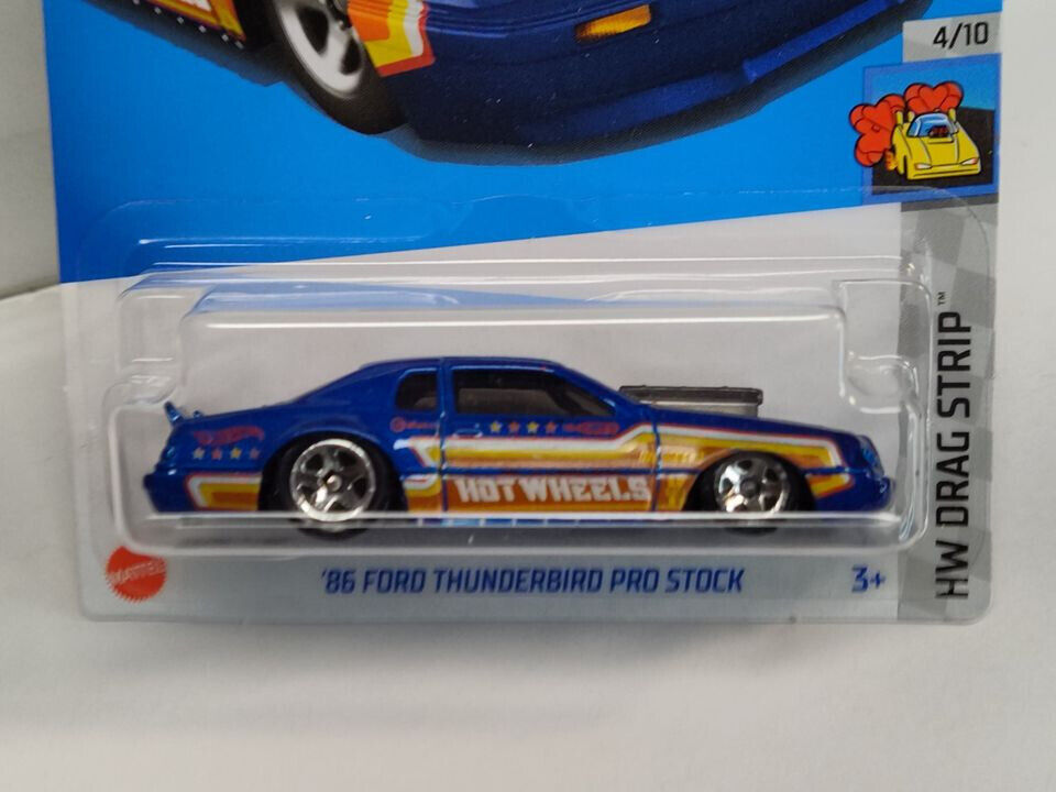 Hot Wheels #107 Drag Strip Series #4 '86 Ford Thunderbird Pro Stock (Loc L)