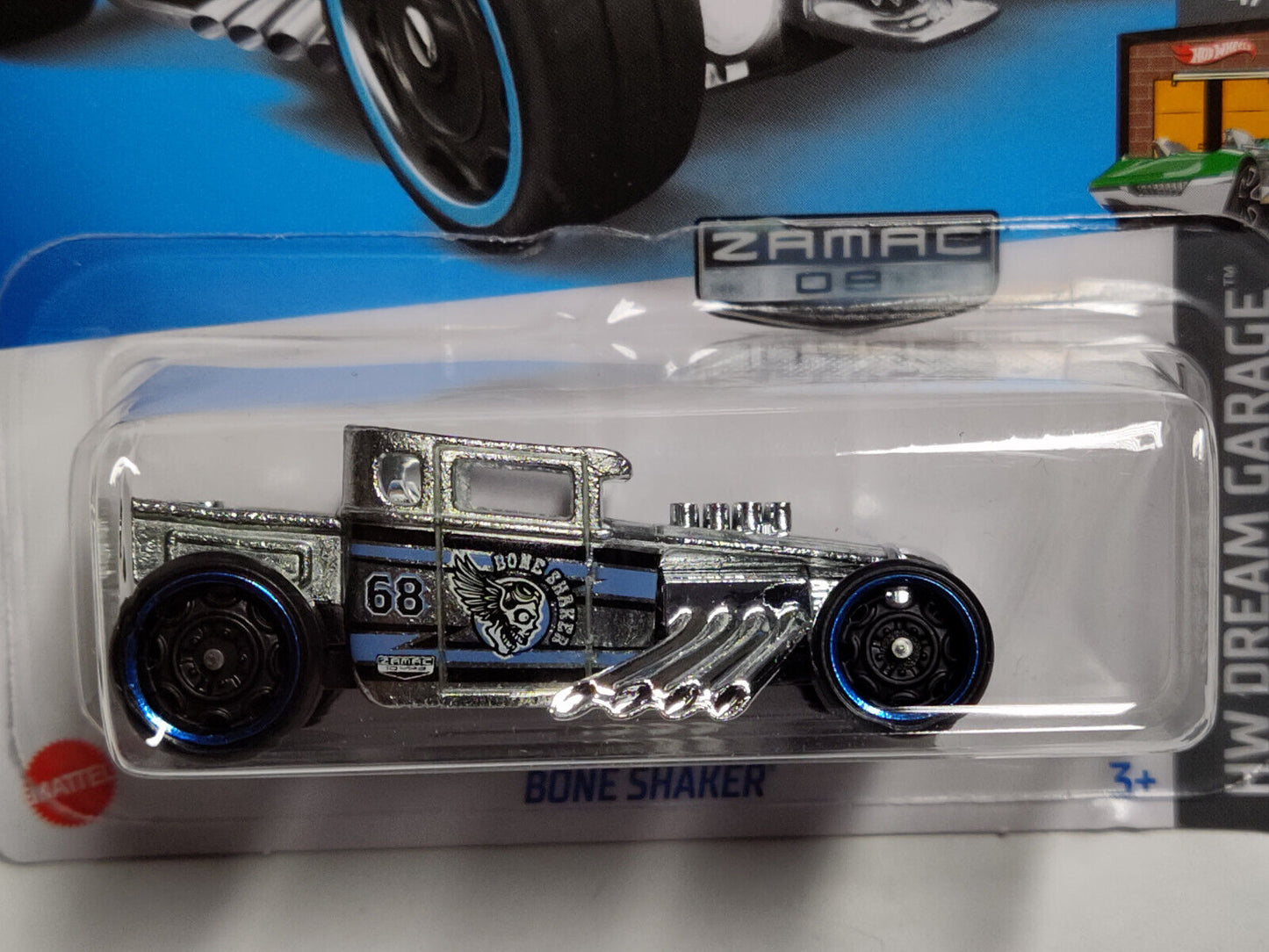 Hot Wheels #105 Dream Garage Series #4 Bone Shaker ZAMAC (Loc F)