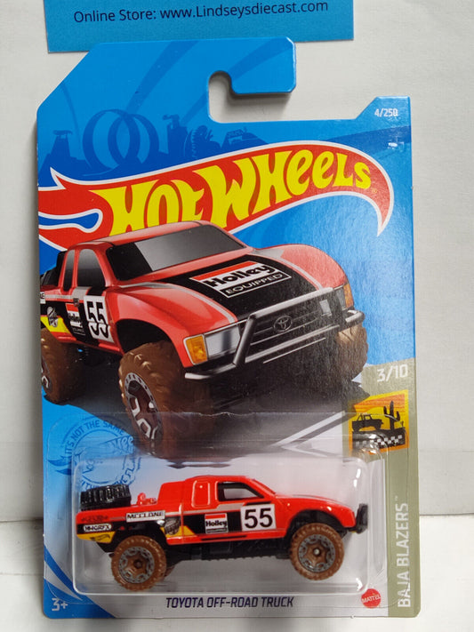 Hot Wheels #004 Baja Blazers Series #3 Toyota Off-Road Truck