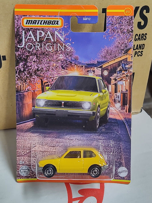 Matchbox #HFJ19 Japan Origins Series #2 1976 Honda Civic CVCC