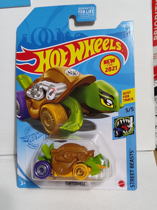 Hot Wheels #172 ML Street Beasts Series #5 Turtoshell GREEN