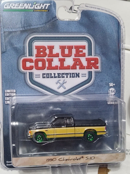 GreenLight Blue Collar Series 1990 Chevy S-10 CHASE Green Machine