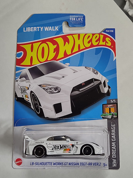 Hot Wheels #154 Dream Garage #5 Silhouette Works GT Nissan 35GT-RR(Wall 2)