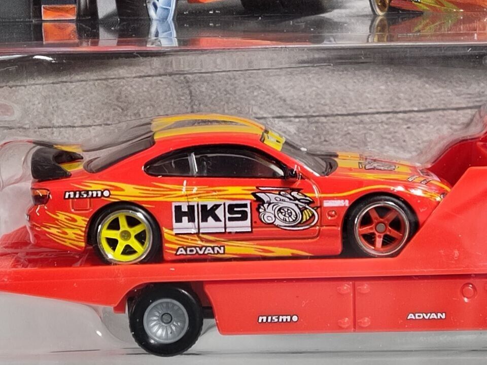 Hot Wheels Team Transport Series #40 Nissan Silvia (S15) and Aero Lift