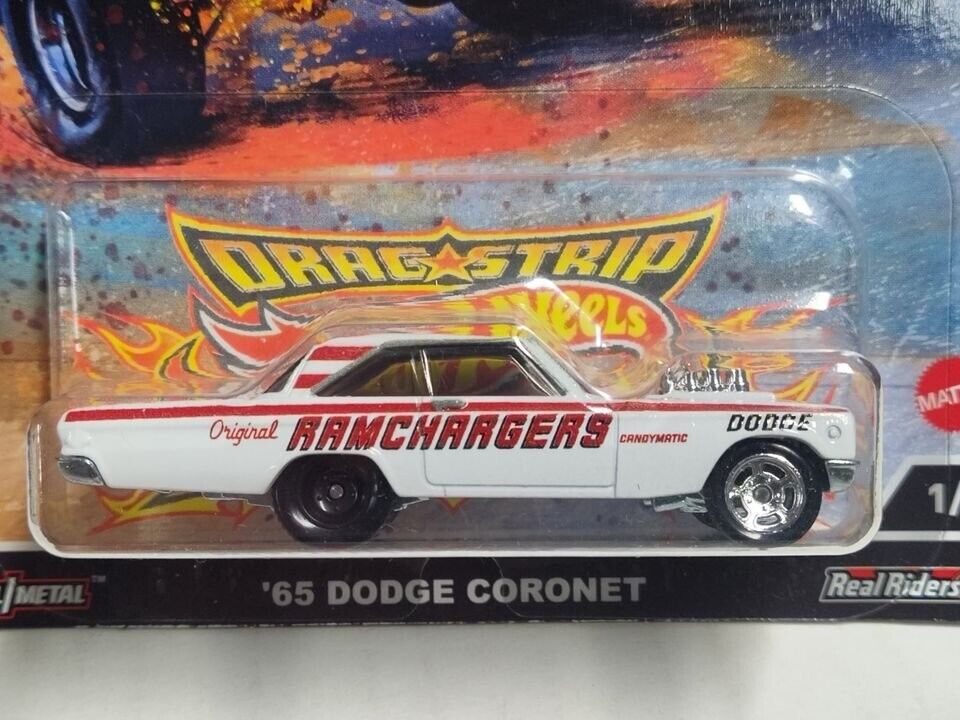 Hot Wheels HCK24 Drag Strip Series #1 '65 Dodge Coronet BENT CRNER (Box 12)