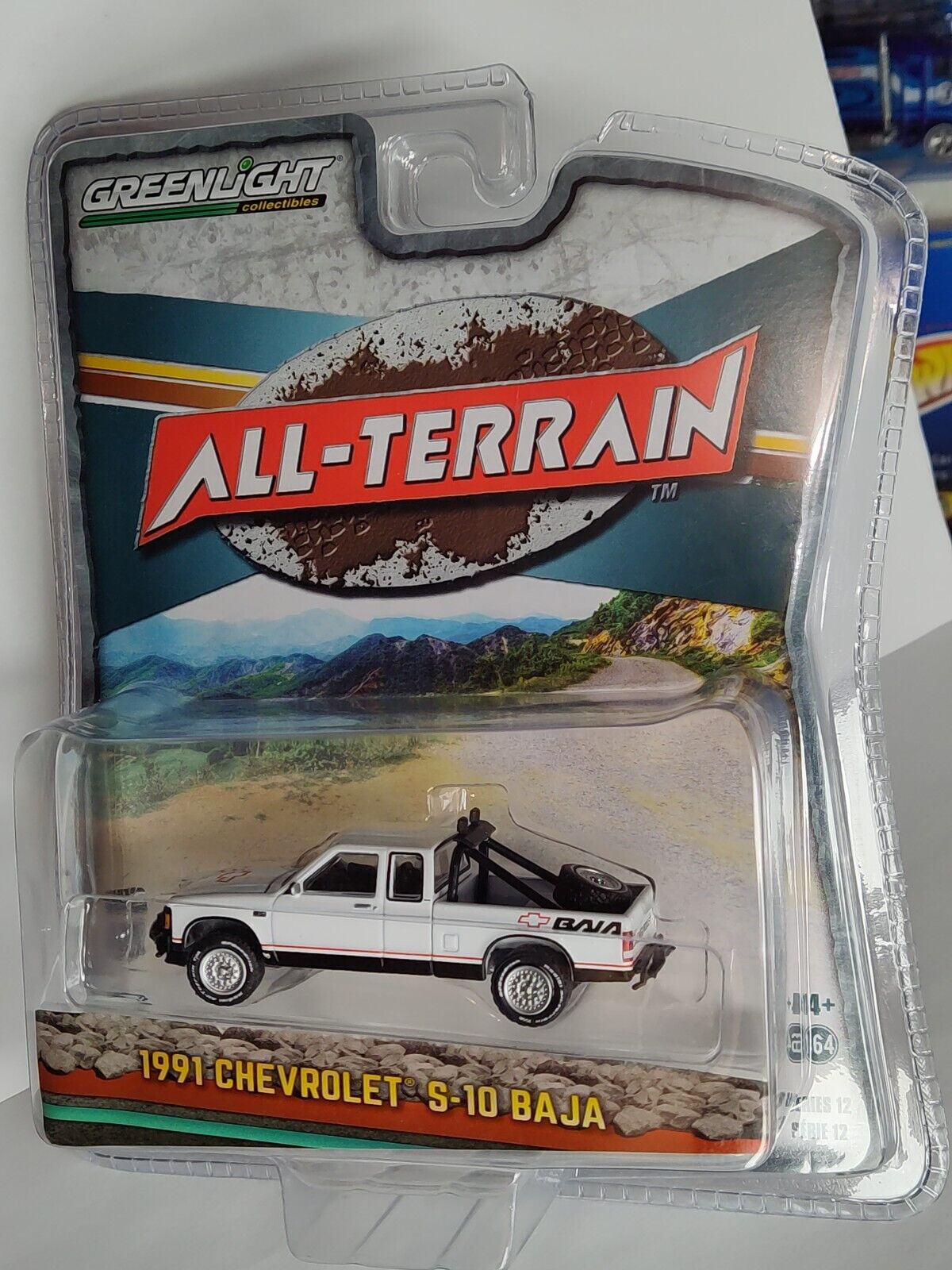 GreenLight All Terrain Series 1991 Chevrolet S-10 Baja  1:64 Scale