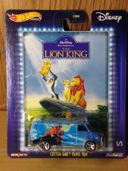 Hot Wheels GJR22 Disney The Lion King #5 Custom GMC Panel Van (Box 27)