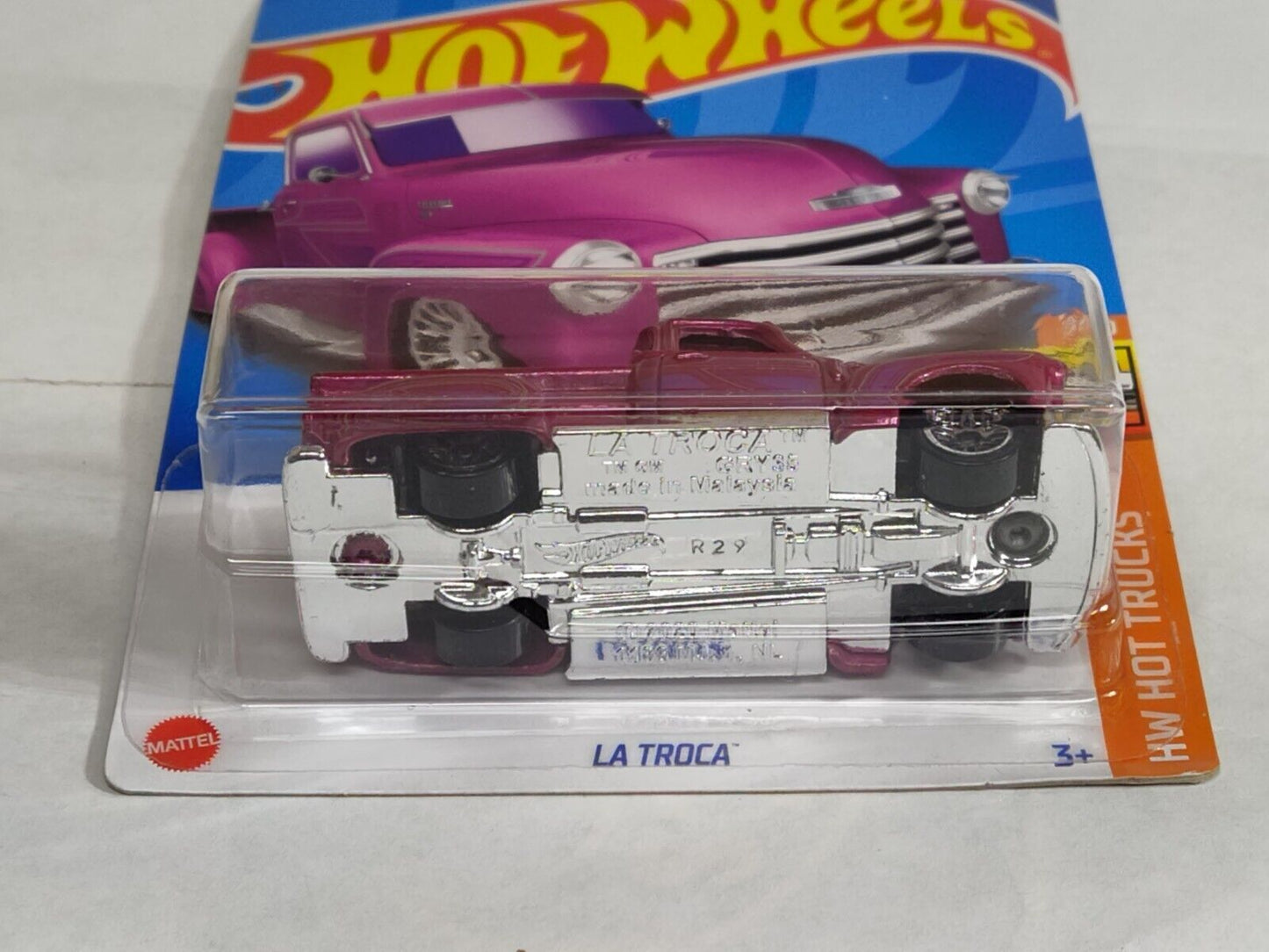 Hot Wheels #116 Mainline Hot Trucks Series #9 La Trocha (PURPLE)