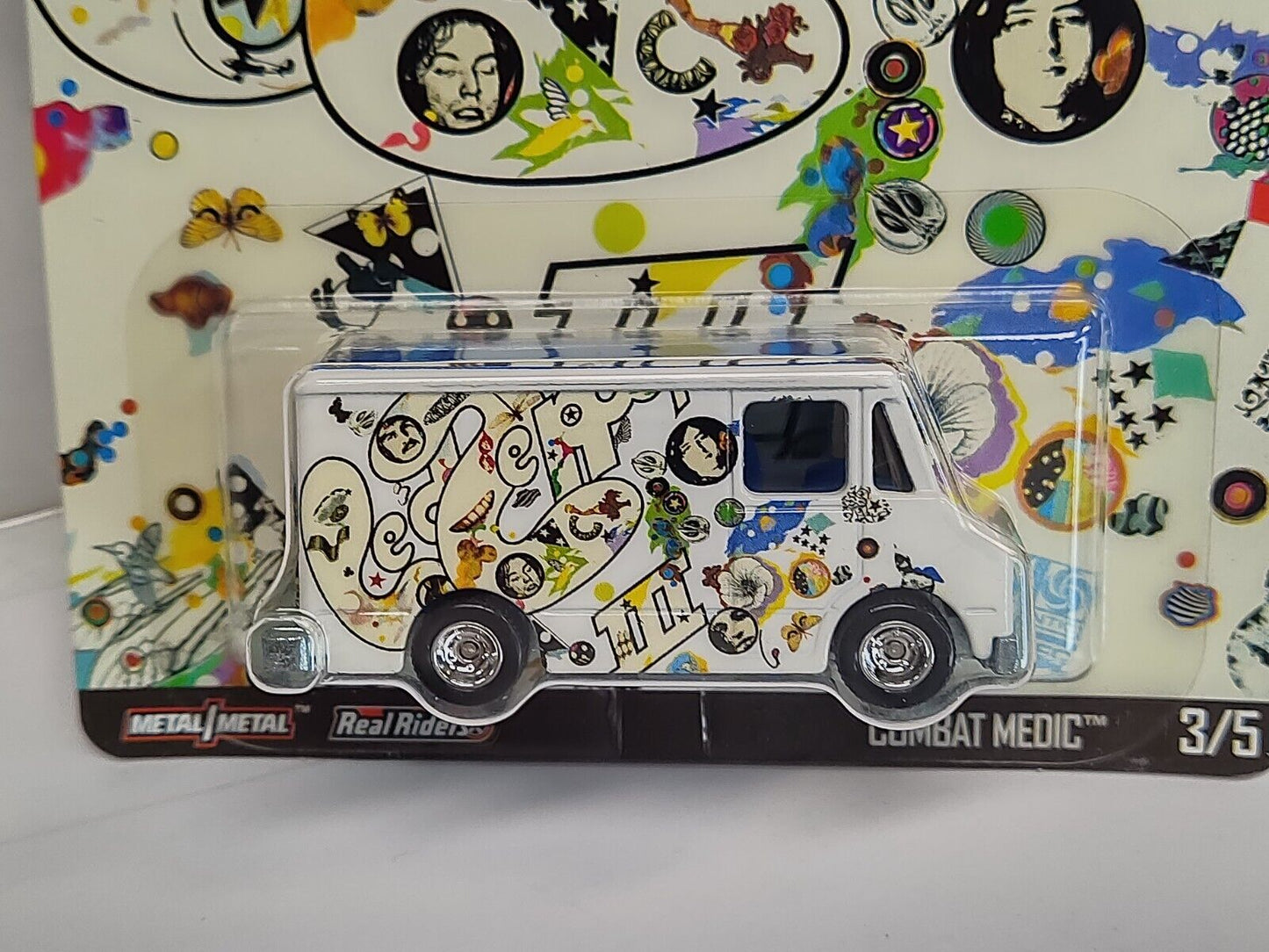 Hot Wheels GJR16 Led Zeppelin Series #3 Combat Medic Van