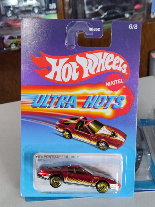 Hot Wheels #HRX05 Ultra Hots Series #6 80's Pontiac Firebird  (Loc G)