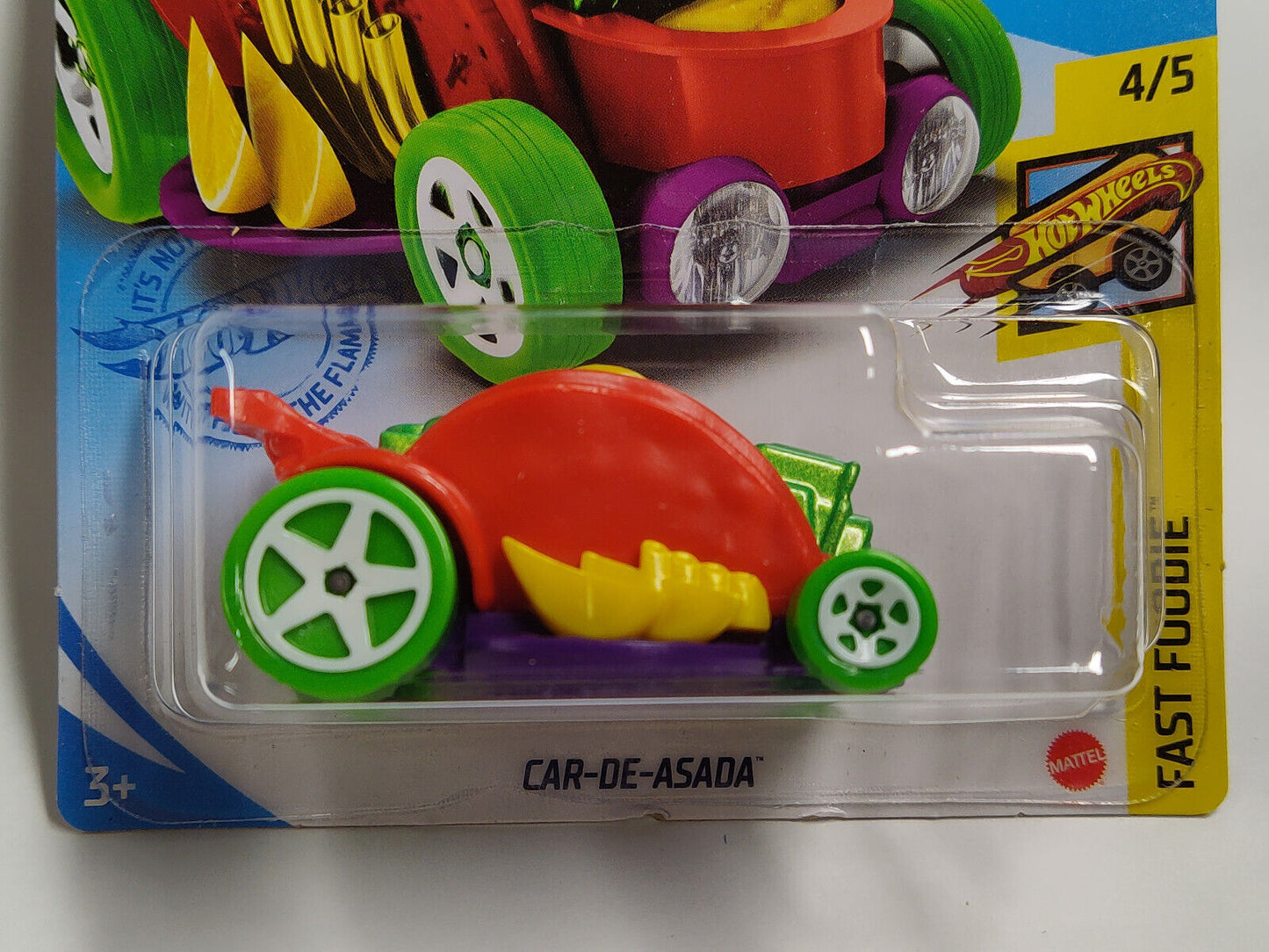 Hot Wheels #108 Mainline Fast Foodie Series #4 Car-De-Asada