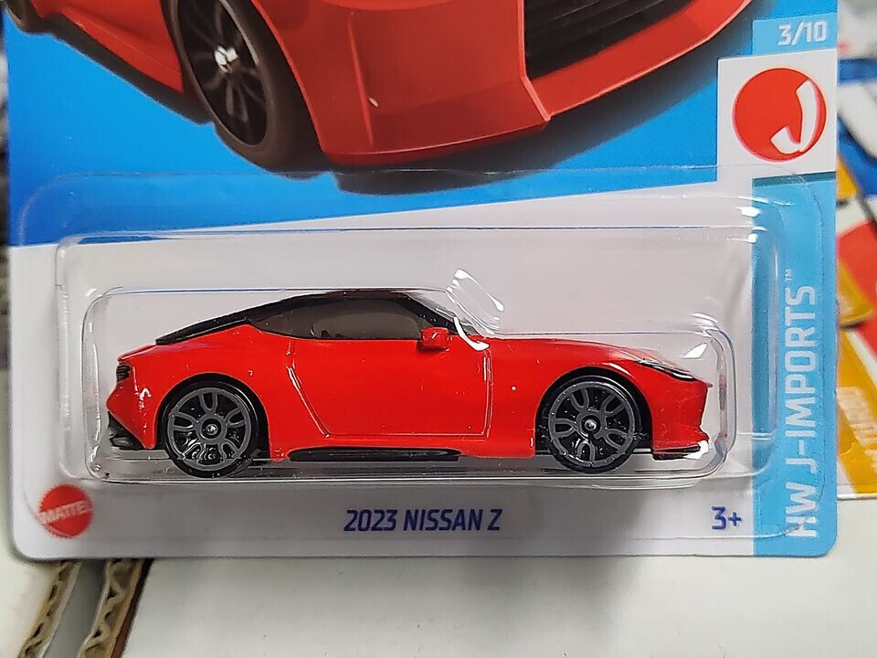 Hot Wheels #046 J-Imports Series #3 2023 Nissan Z  RED  (Loc O)