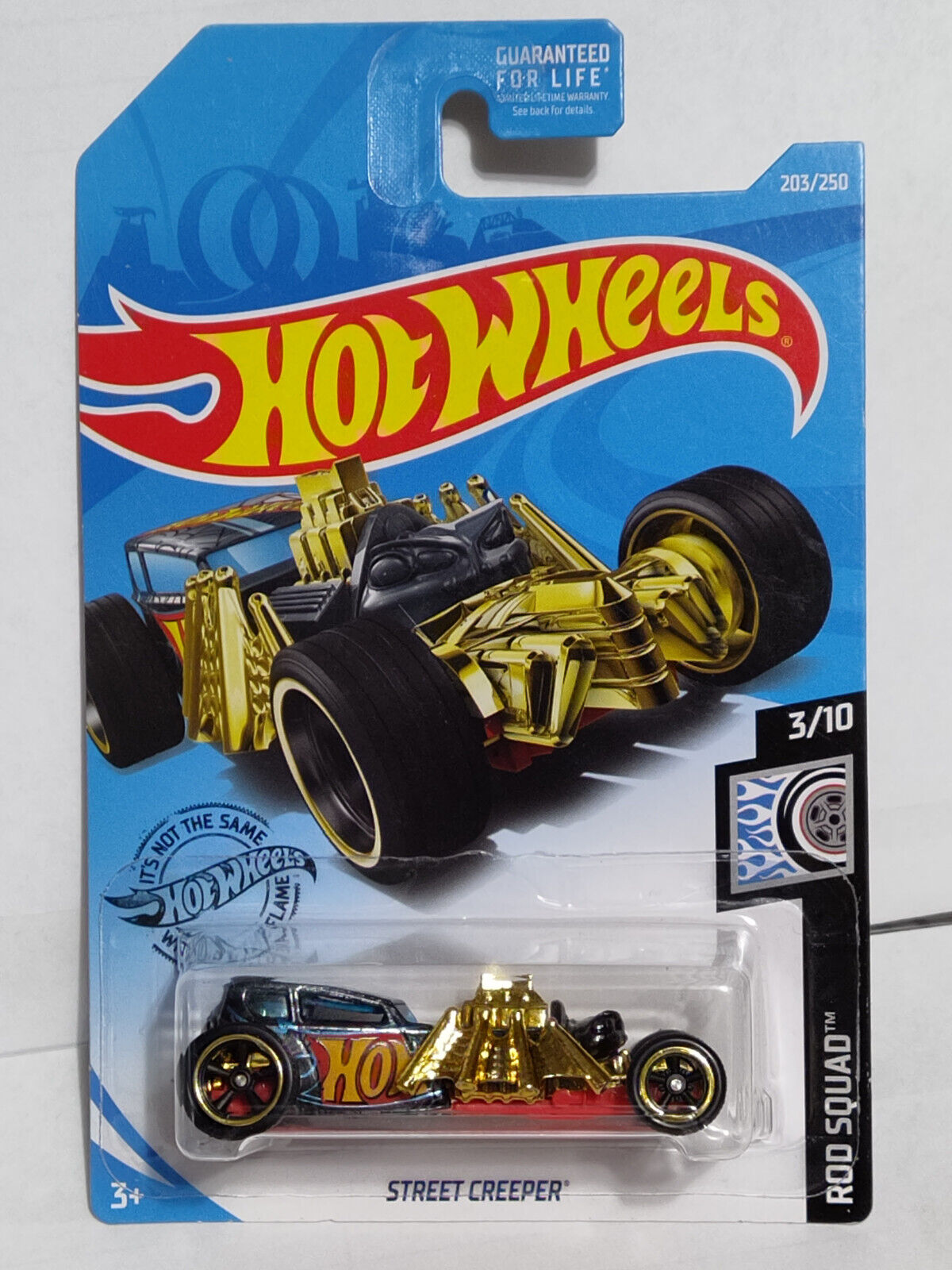 Hot Wheels #203 Rod Squad Series #3 Street Creeper Super Treasure Hunt FEATHR ED