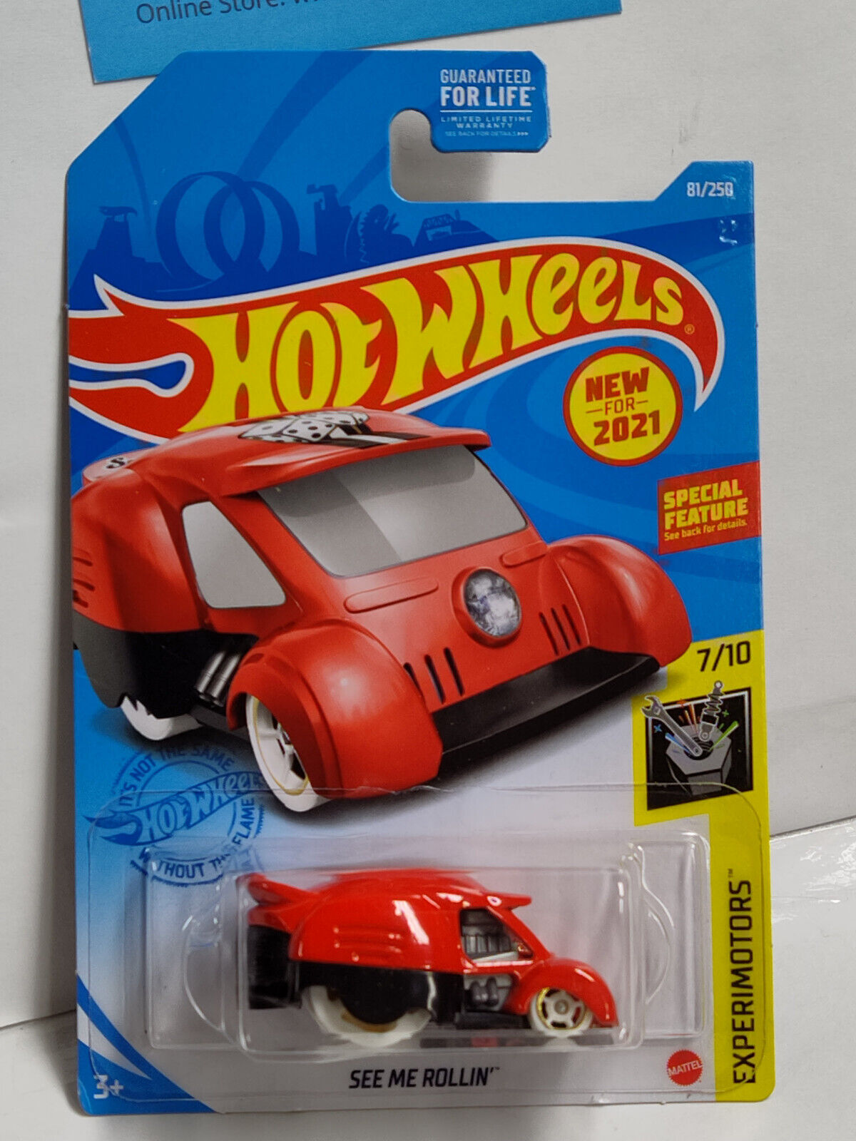 Hot Wheels #081 Mainline Experimotors Series #7 See Me Rollin'