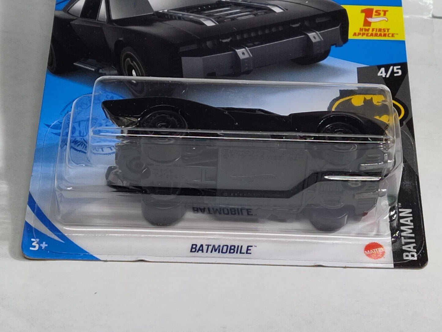 Hot Wheels #181 Mainline Batman Series #4 1st APPEARANCE Batmobile GLOSS BLACK