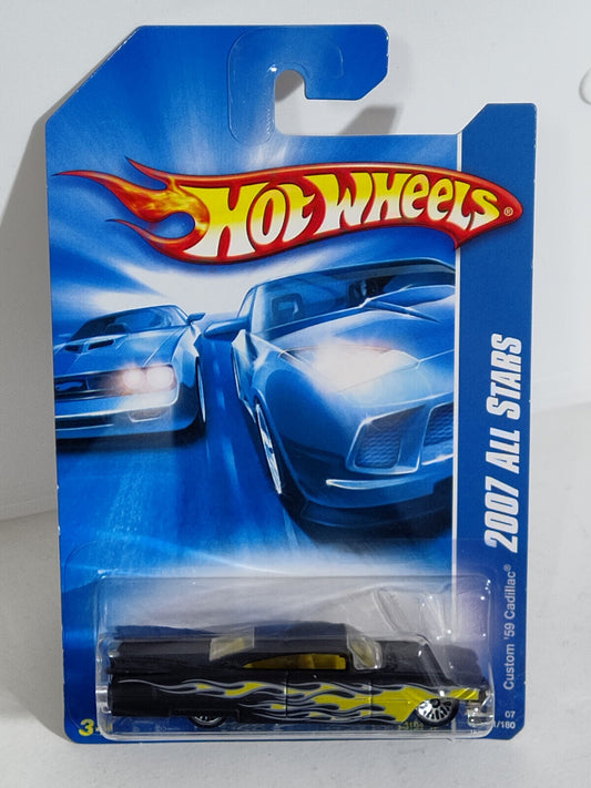 Hot Wheels #151 2007 All Stars Series Custom '59 Cadillac  (Loc X)