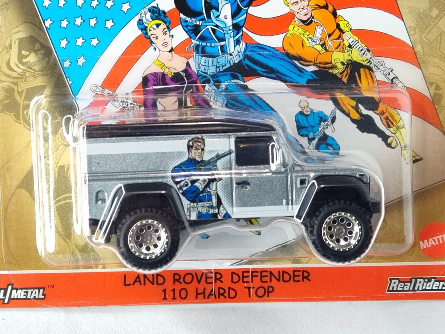 Hot Wheels GJR27 Marvel Series #5 Land Rover Defender 110 Hard Top