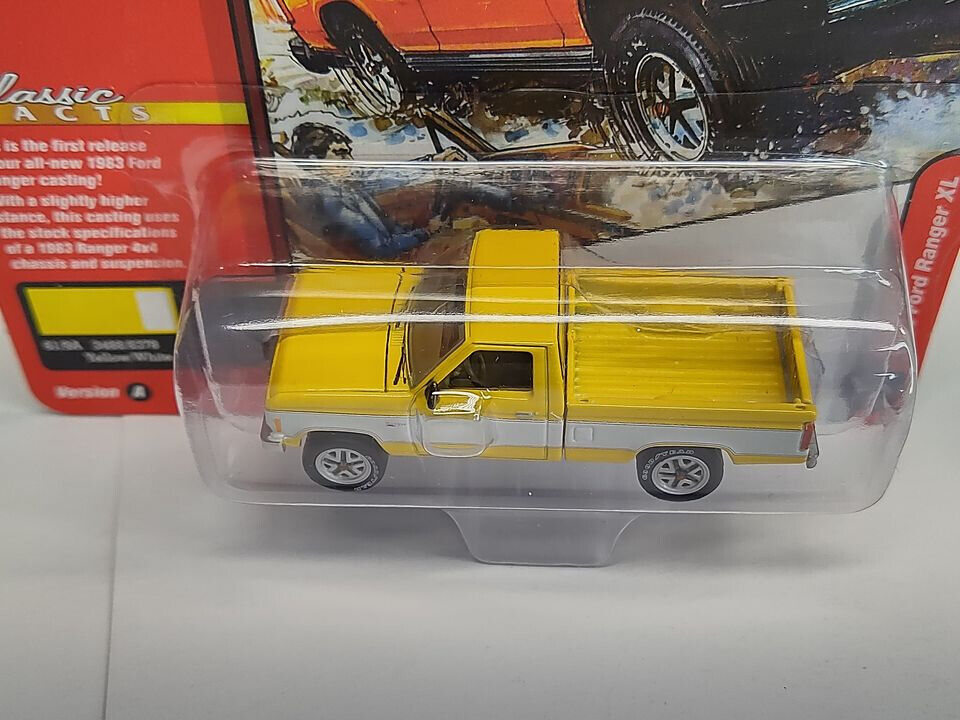 Johnny Lightning Classic Gold Collection 1983 Ford Ranger XL  Yellow