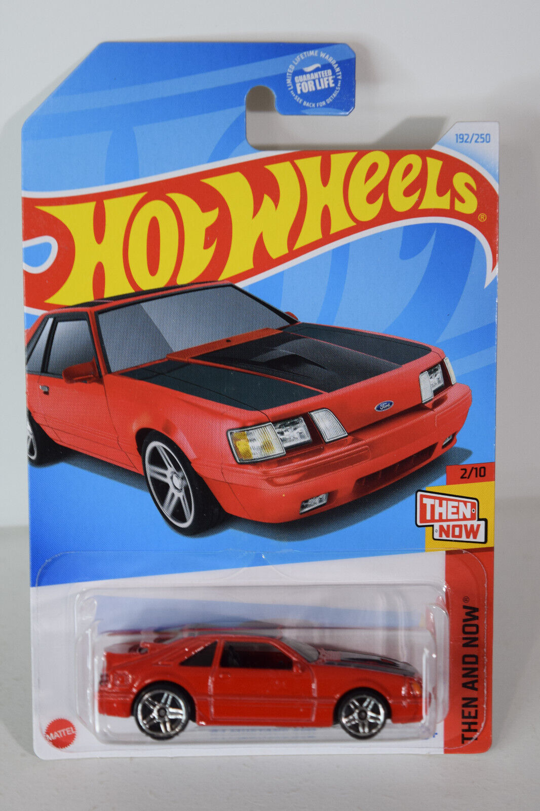 Hot Wheels #192 Then and Now Series #2 '84 Mustang SVO  (Loc B)