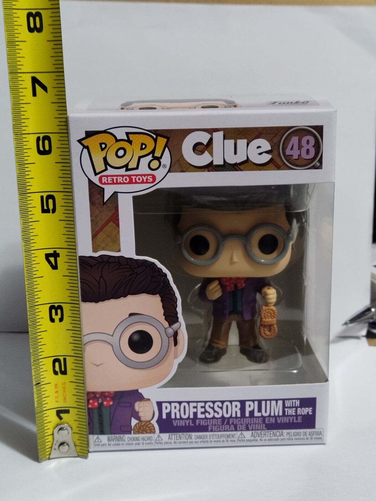 Funko Pop Retro Toys CLUE #48 Professor Plum with the rope