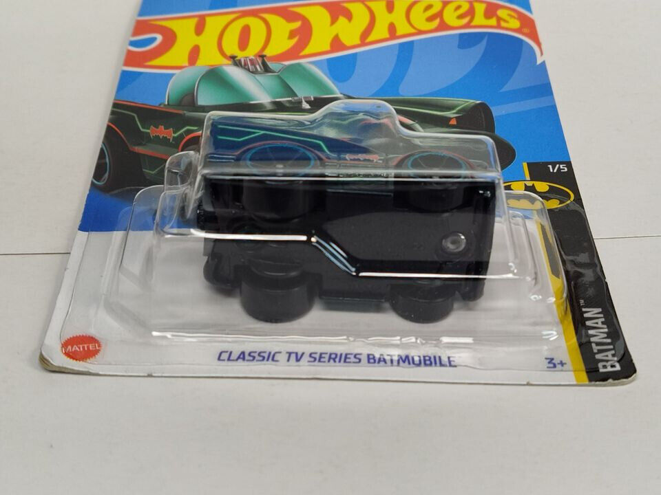 Hot Wheels #003 Batman Series #1 Classic TV Series Batmobile (Green) CRD CRE(LoR