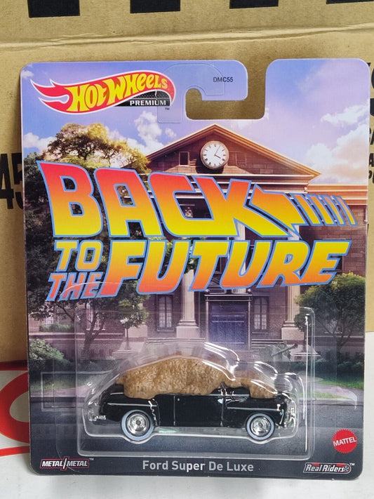 Hot Wheels HKC25  Back to the Future Ford Super De Luxe EDGE WEAR 1:64 (Loc3/40)