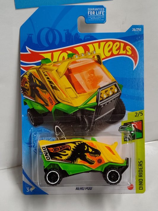 Hot Wheels #026 Mainline Dino Riders Series #2 Aero Pod