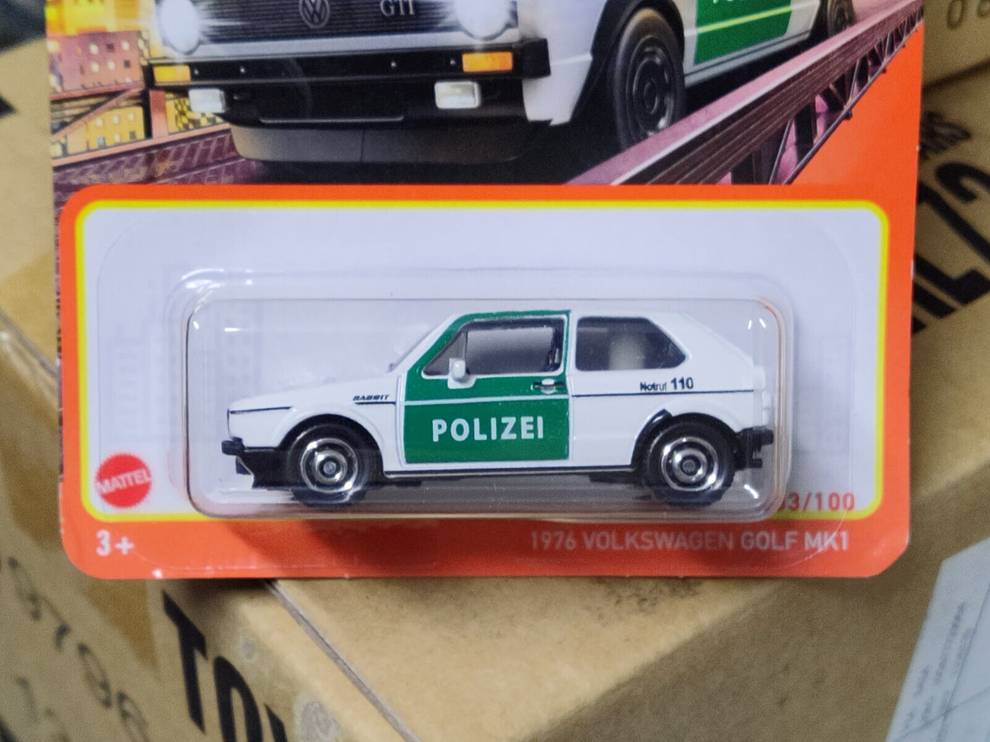 Matchbox #033 1976 Vollswagen Golf MK1   (Loc L)