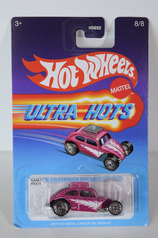 Hot Wheels #HRX15 Ultra Hots #8 Custom Volkswagen Beetle CRNR CREASED (Loc B)