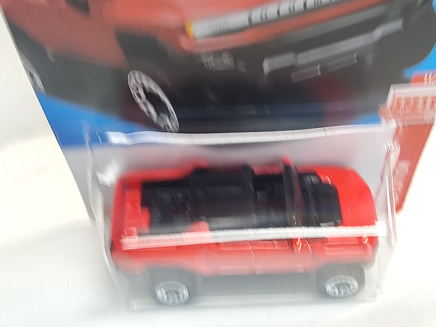 Hot Wheels #116 RED Edition Series #11 GMC Hummer EV PGHK CREASED(Box-G)