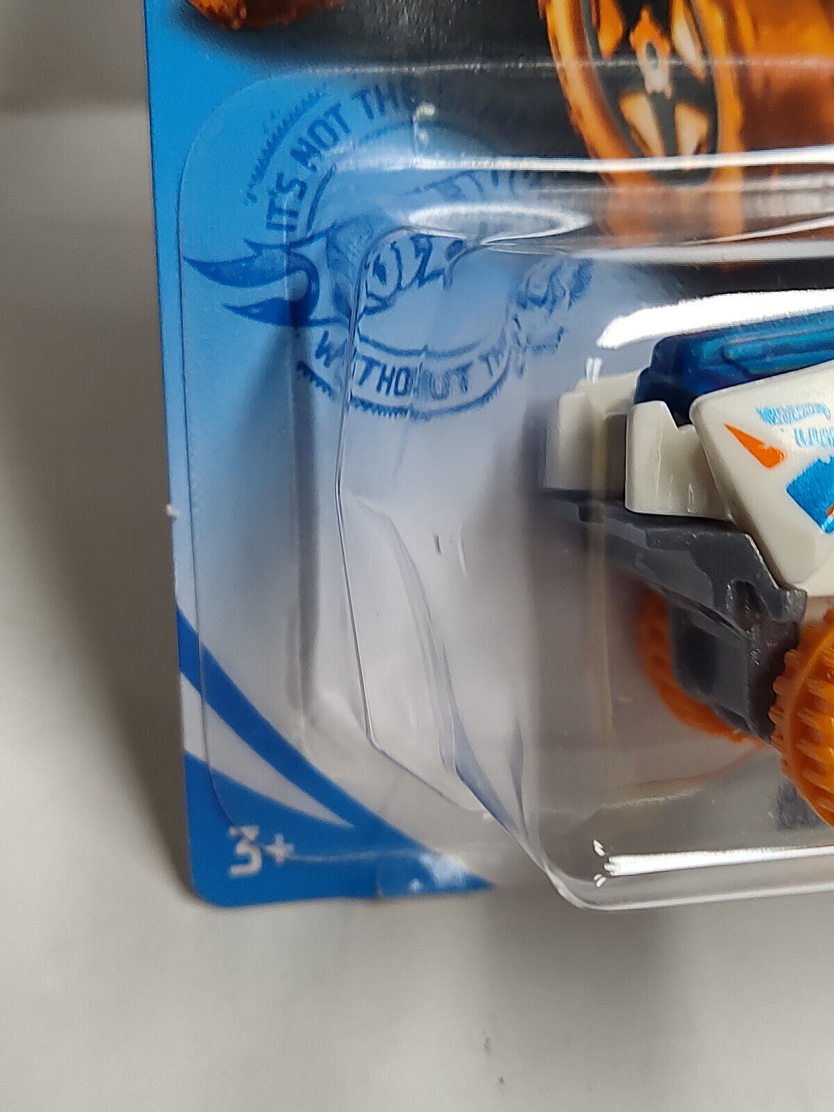 Hot Wheels #173 Mainline Space Series #3 Bot Wheels White