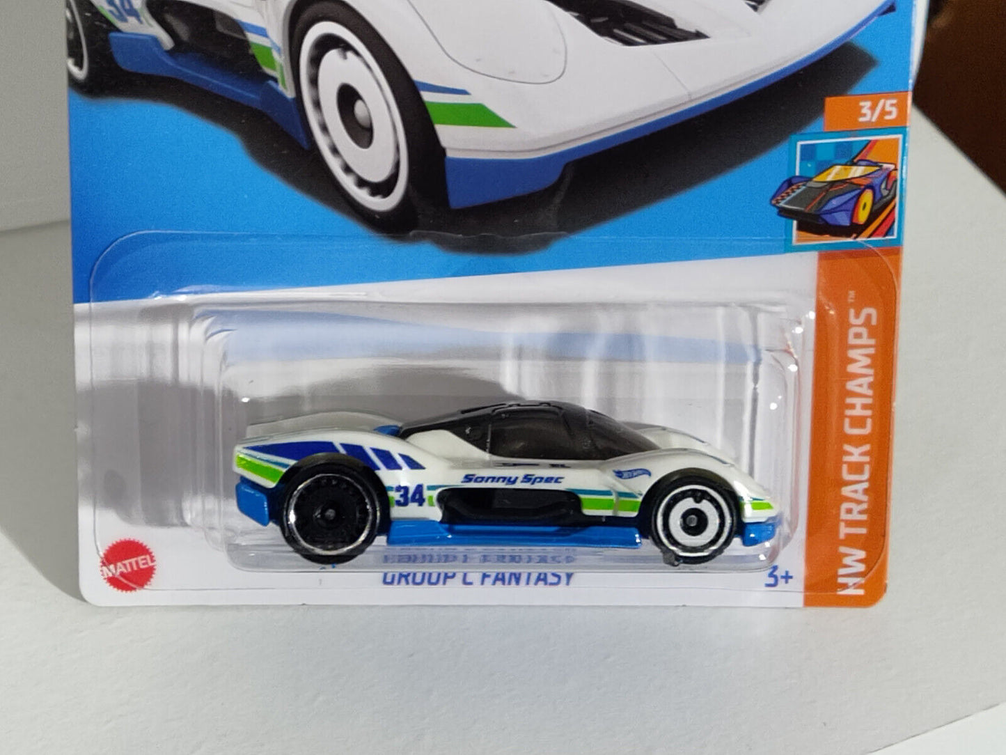 Hot Wheels #089 Track Champs Series #3 Group C Fantasy (Loc O)