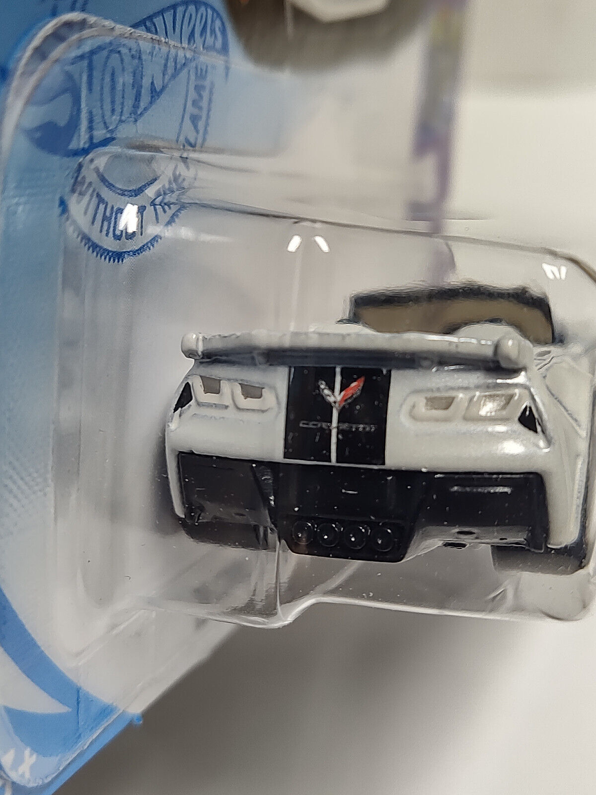 Hot Wheels #134 ML Torque Series #3 '19 Corvette ZR1 Convertible PGHK CREASED/CA