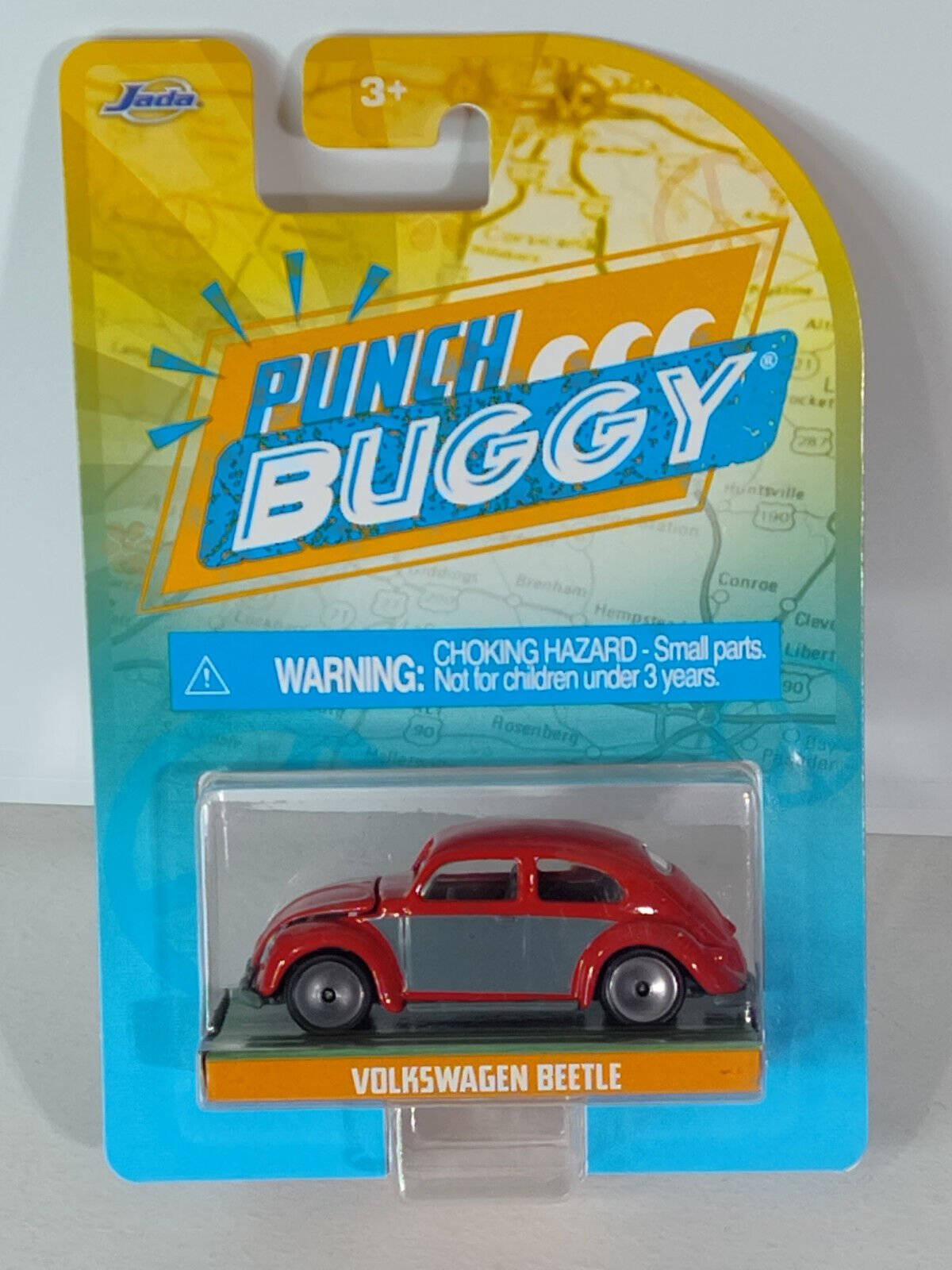 JADA Majorette Slug Bug/ Punch Buggies Series Volkswagen Beetle STKR GLUE RESIDU