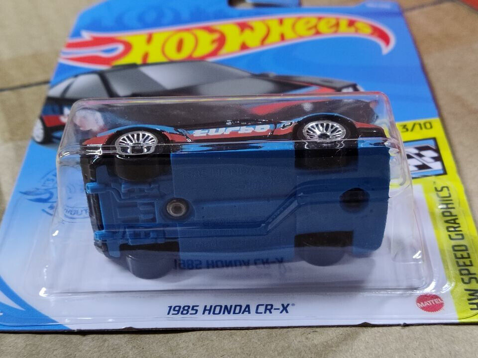 Hot Wheels #090 Speed Graphics Series #3 1985 Honda CR-X (Loc M)