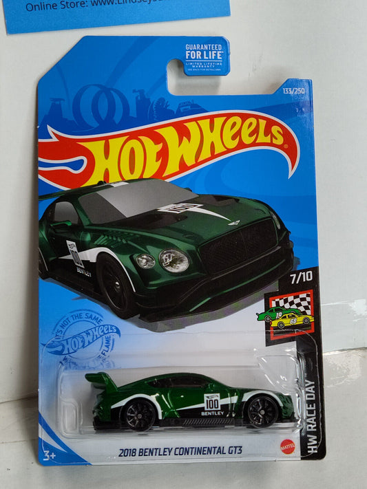 Hot Wheels #133 ML Race Day Series #7 2018 Bentley Continental GT3 (G) (Loc I)