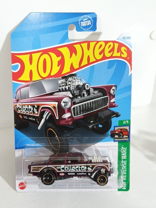 Hot Wheels #063 Reverse Rake Series #2 '55 Chevy Bel Air Gasser