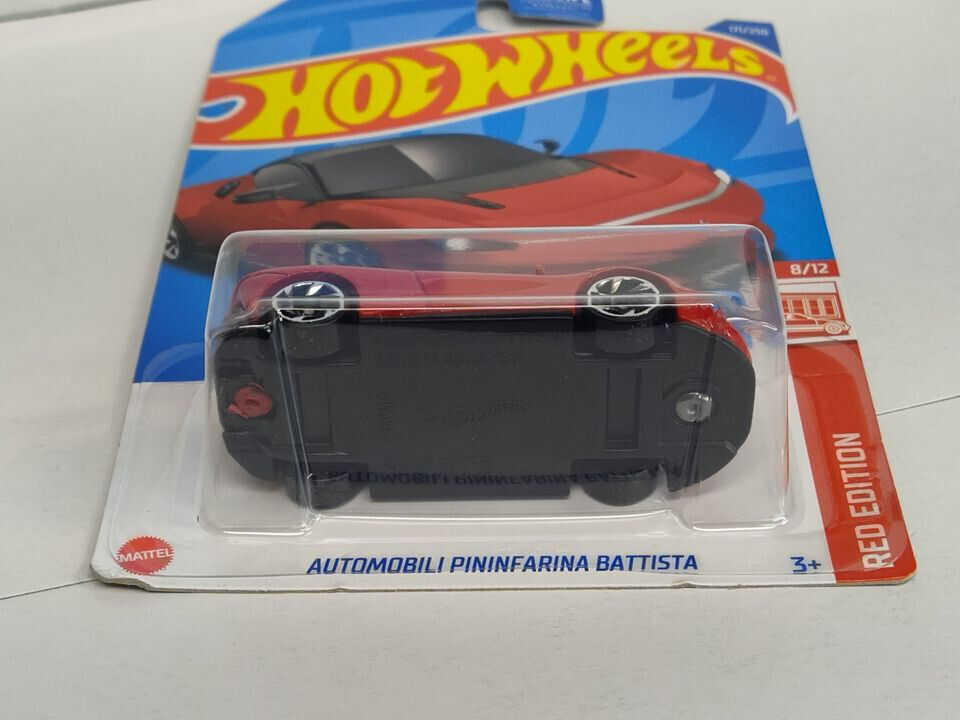 Hot Wheels #171 RED Edition Series #8 Autombili Pininfarina Battista (Loc L)