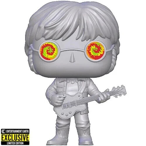 Funko Pop ROCKS #246 John Lennon with Psychedelic Shades - Entertainment Earth