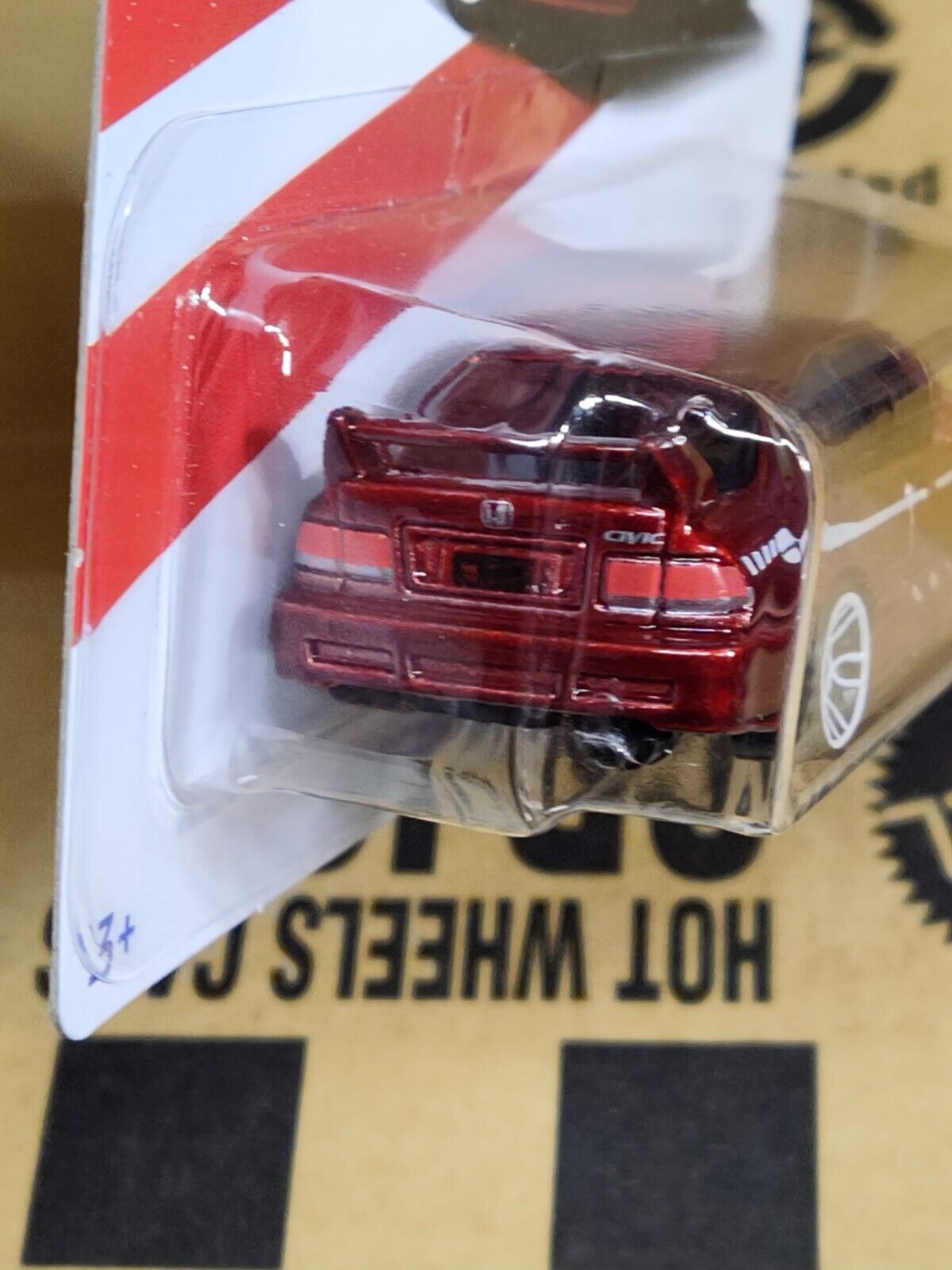 Hot Wheels #HDH21  HONDA Series #3 Honda Civic Si  (Loc H)