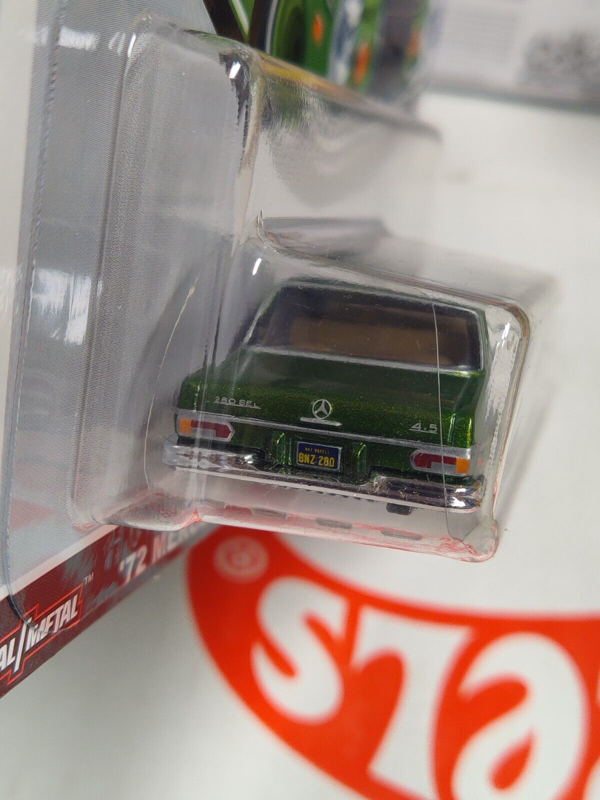 Hot Wheels HCK18 Auto Strasse Series #1 '72 Mercedes Benz 280 SEL 4.5 (Box 37)