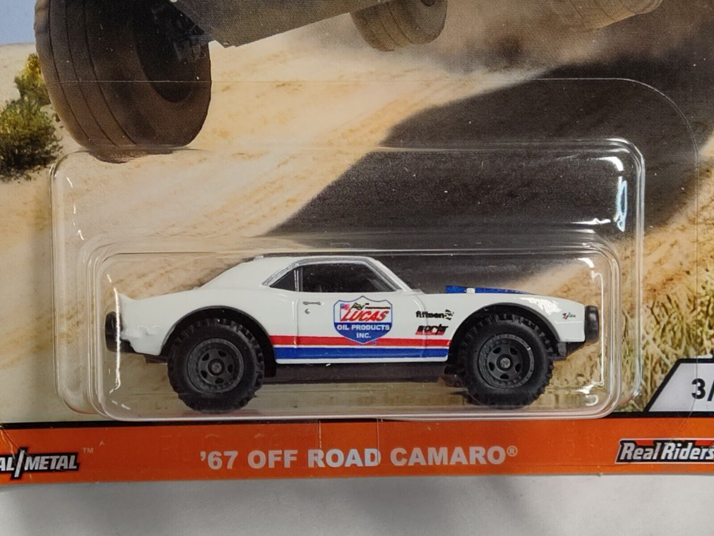 Hot Wheels GJP89 Wild Terrain Series #3 '67 Off Road Camaro (Box 37)