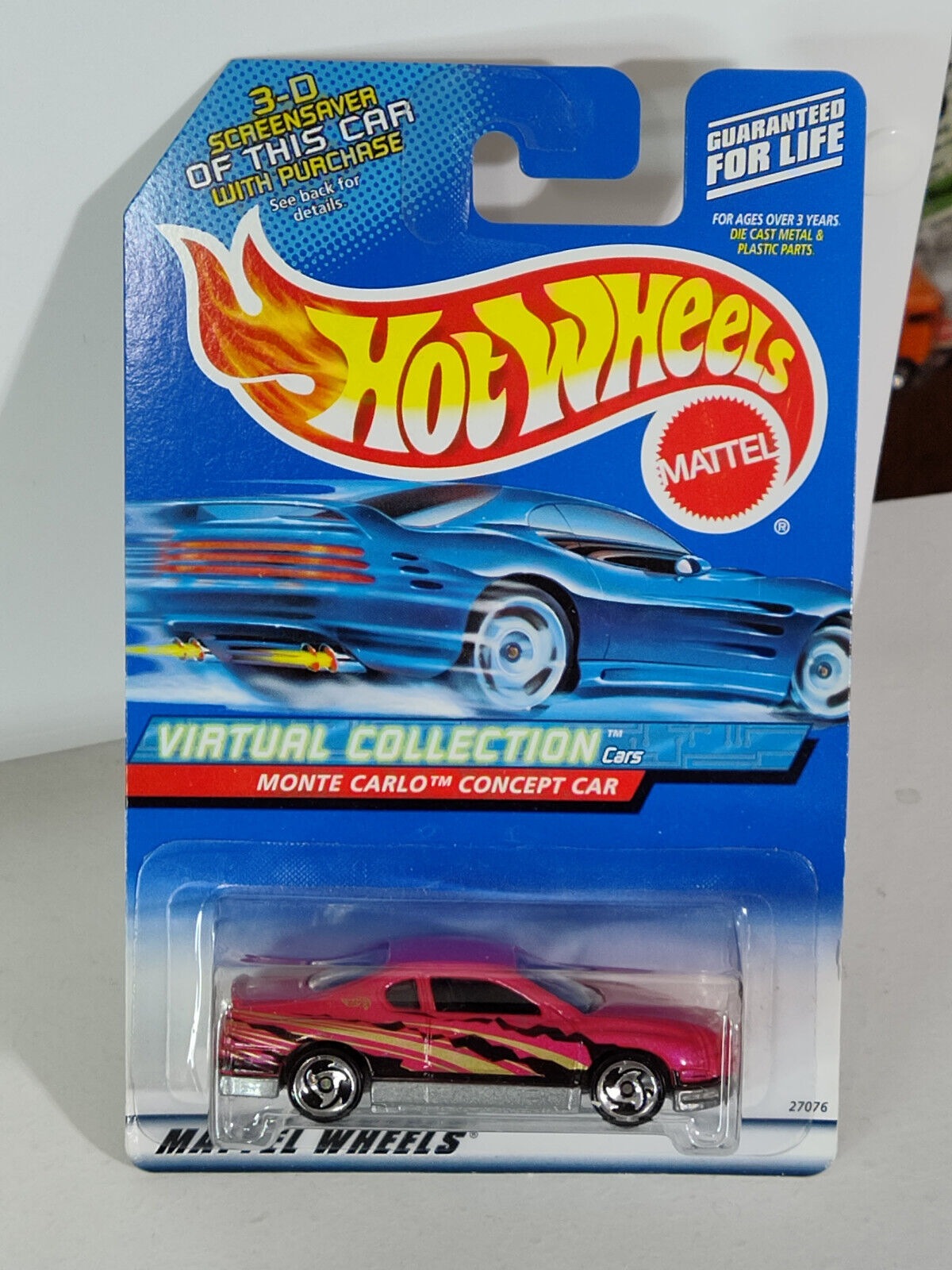 Hot Wheels 2000 #109 Virtual Collection Series Monte Carlo Concept Car (Loc U)