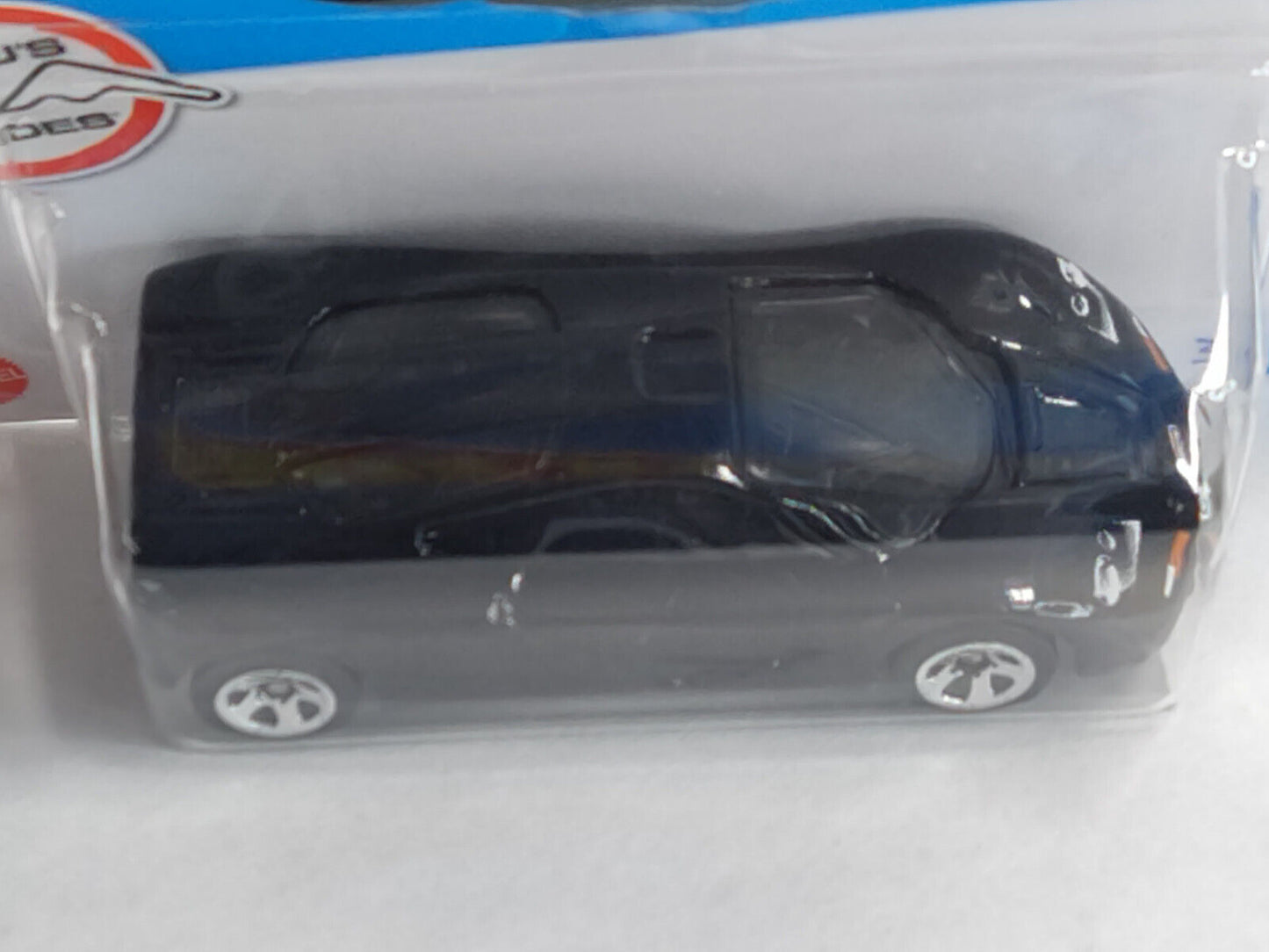 Hot Wheels #107 ML Factory Fresh Series #4 McLaren F1 Black PEGHOOK BENT/CREASED