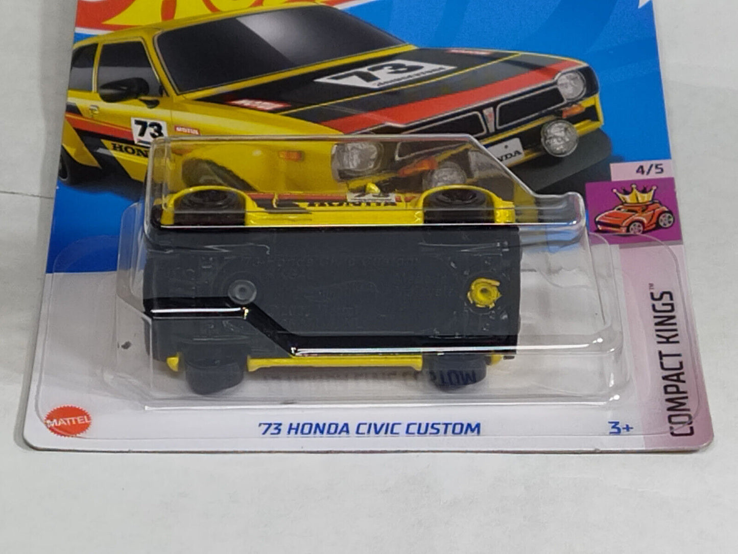 Hot Wheels #090 Compact Kings Series #4 '73 Honda Civic Custom PGHK CREAS(Loc S)