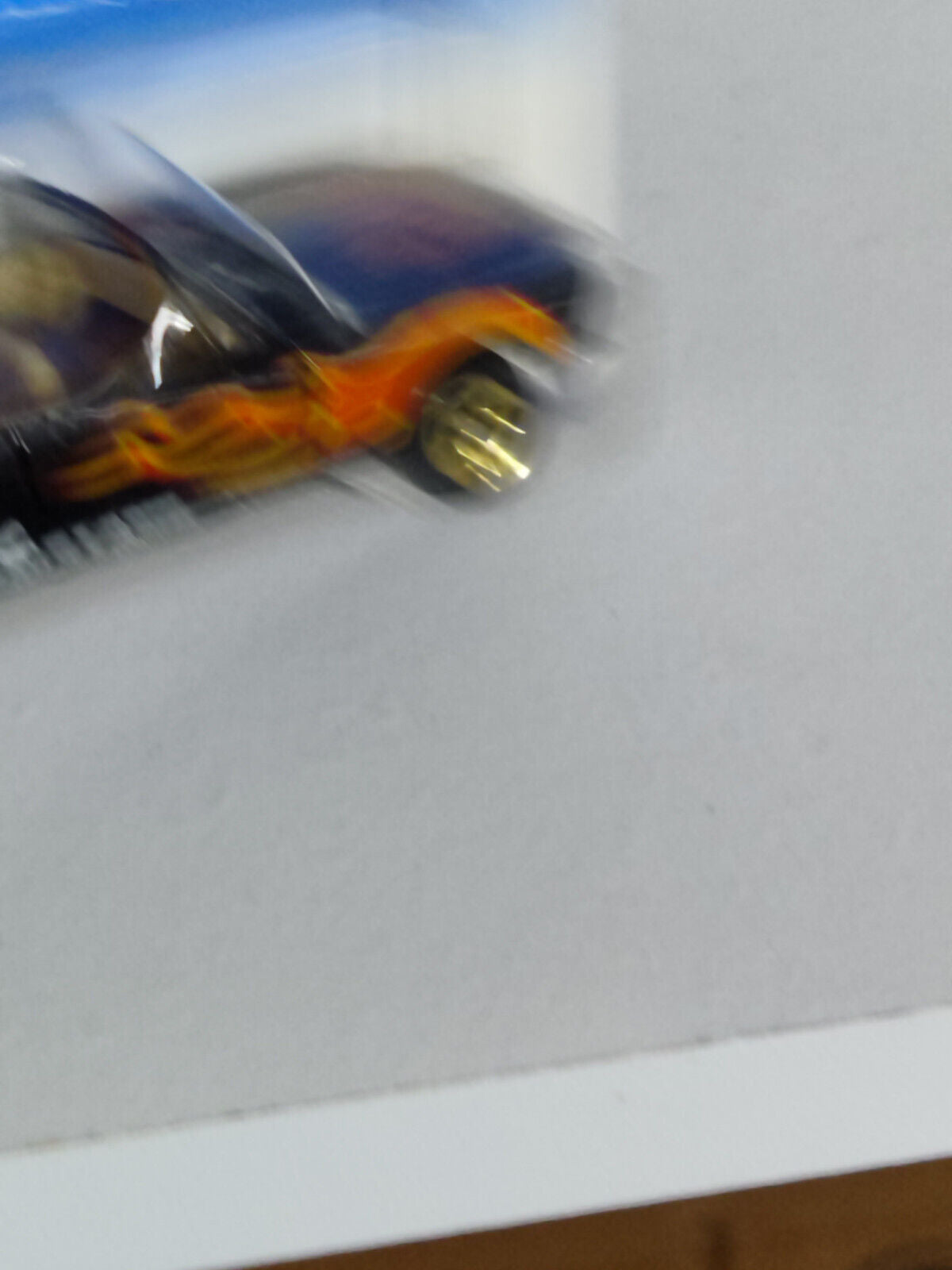 Hot Wheels #1051 '65 Mustang WORN EDGES  (Loc Q/Wall 2)