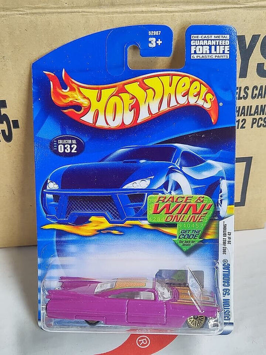 Hot Wheels 2002 First Editions #20 Custom '59 Cadillac BLISTER WRINKLED (Loc A)