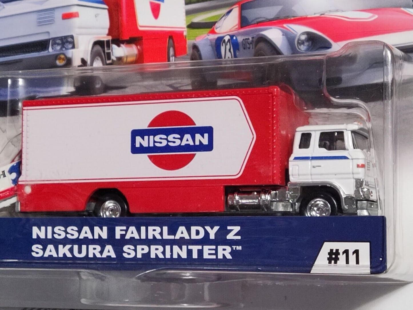 Hot Wheels Team Transport Series #11  Nissan Fairlady Z & Sakura Sprinter WEAR(Z